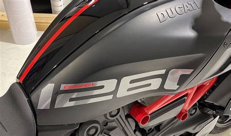 KIT STICKERS DUCATI DIAVEL 1260 1260 S Fuel Tank KIT ADESIVI DUCATI