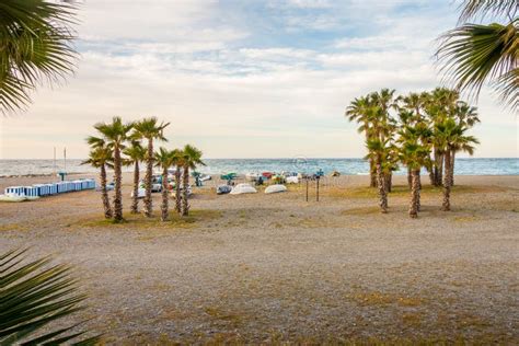 Seascape of Beaches of Andalusia in Spain Stock Photo - Image of ...