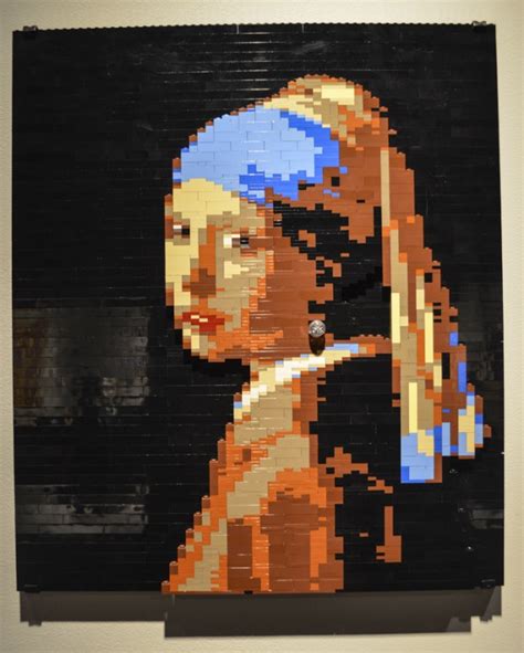 Elaborate Ny Lego Exhibit Inspired By Famous Masterpieces