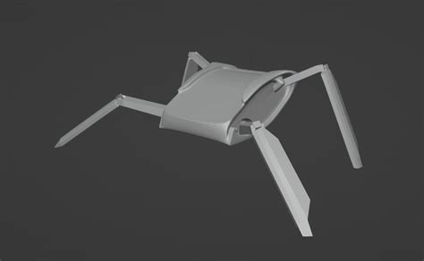 Spider Robot 3d Model By Cyberastro On Thangs