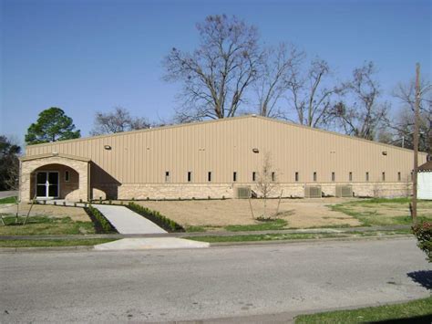 Steel Community Center In Houston Tx Mbmi Metal Buildings