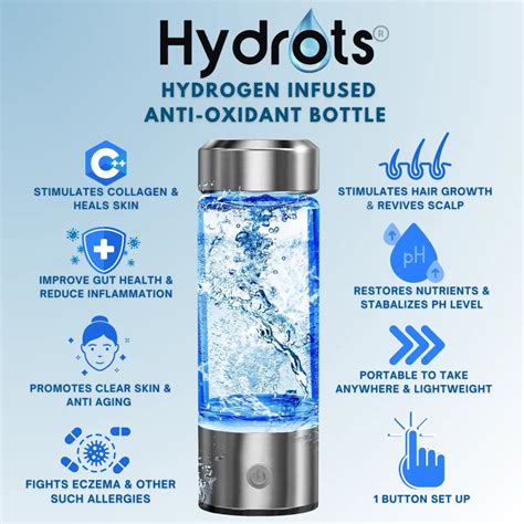 Hydrogen Water Bottle – Hydrots