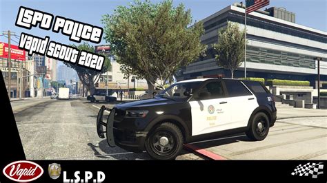 Gta V Lspd Police Vapid Scout 2020 2020 Ford Explorer Police