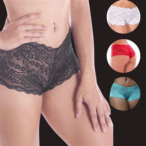 Oferta Do Dia Calcinha De Renda Shortinho Nao Marca Na Roupa Lingerie