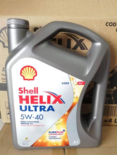 โปรโมชั่น น้ำมันเครื่อง Shell Shell Ultra 5W-40 5W40 เบนซิน สังเคราะห์ ...