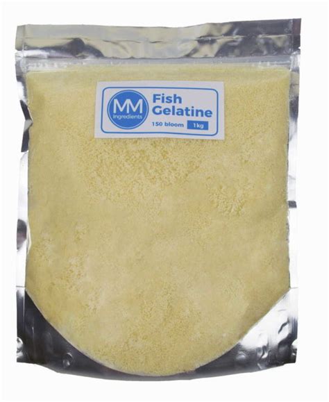 Fish Gelatine 1kg Extracted From Fish Skins