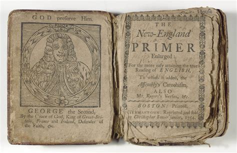 New England Primer The New England Primer Enlarged For The More