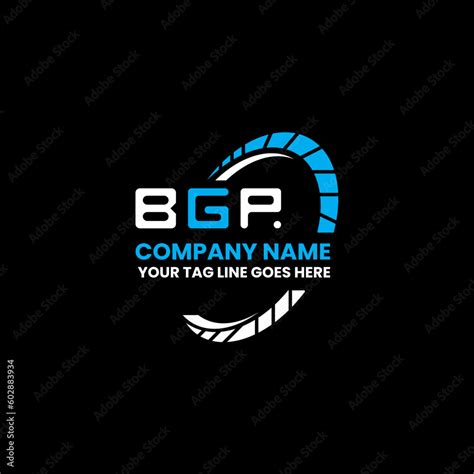 Bgp Letter Logo Creative Design With Vector Graphic Bgp Simple And