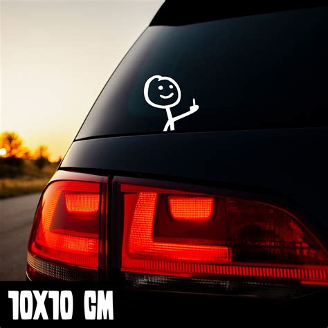 Auto Aufkleber Fuck You Meme X Cm Mittelfinger Jdm Tuning Sticker Ebay