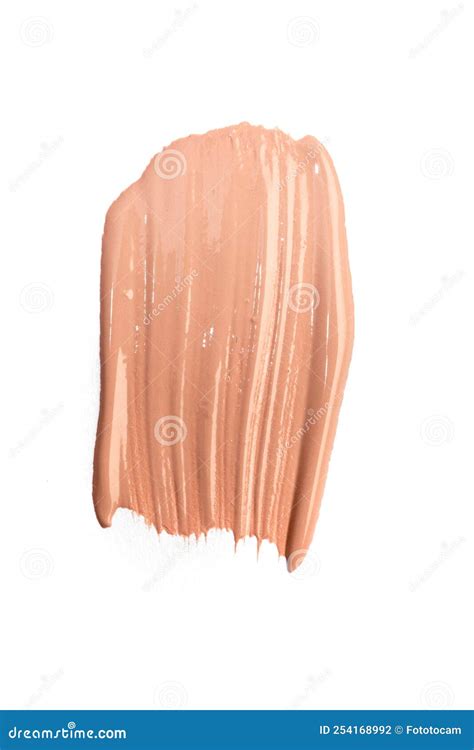 Beige Nude Liquid Foundation Make Up Swatch Texture Image Stock Photo Image Of Concept