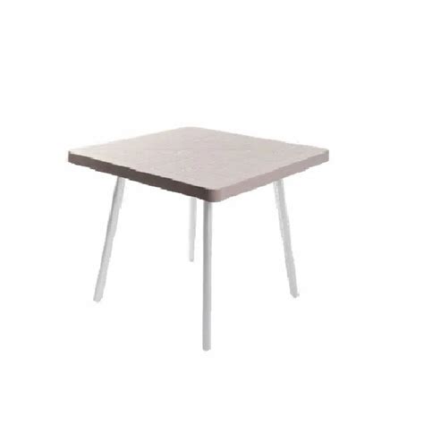 Mesa Nature Pe Aluminio Nude Quad Forte Plastico Natal Home Center Completo Para Sua Casa