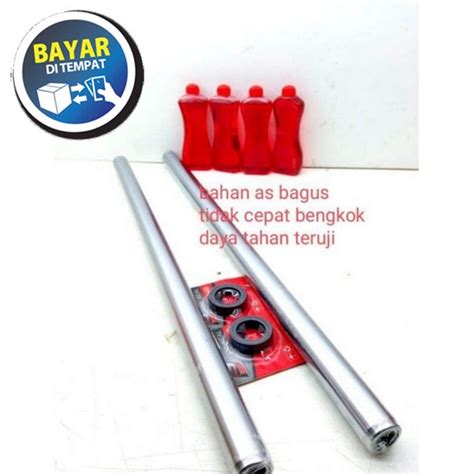Jual As Shock Depan Klx 150 L Set Plus Seal Shock Dan Oli Shock Jumbo 2