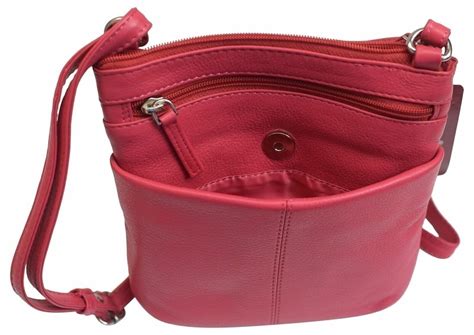 luxury womens zipper purse handbag genuine leather ladies crossbody
