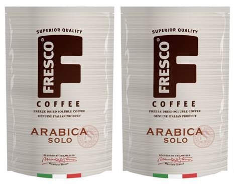 Кофе Fresco Arabica Solo, сублимированный, 190 г м/у 2 штуки - купить с ...
