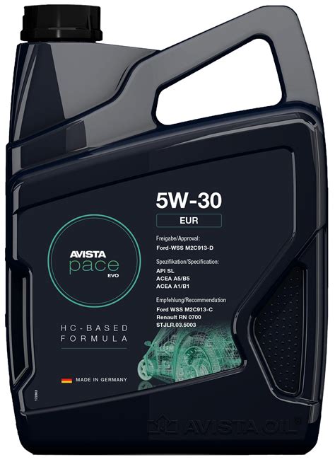 Купить моторное масло AVISTA PACE EVO EUR SAE 5W-30 в интернет-магазине ...