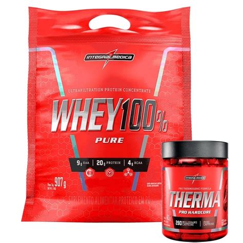Whey Para Perda De Peso - kit perda de peso whey 100% + therma hardcore - Integralmédica | Shopee ...