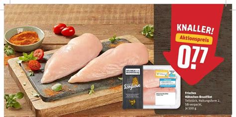 Frisches Hähnchen brustfilet Angebot bei REWE