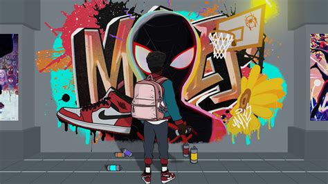 Miles Morales Street Art by Shoyo772 on DeviantArt