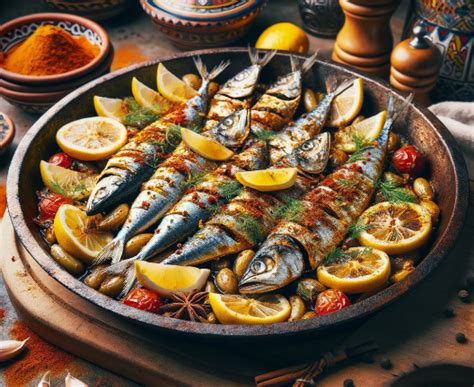 Sardines au Four à la Marocaine Recettes chef