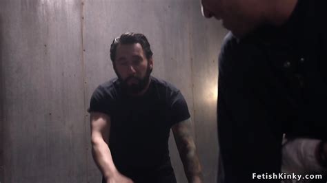 Two Men Anal Fucking Tied Up Brunette