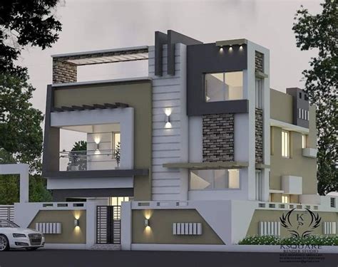 Pin By Ide Blalel On Art Bungalow House Design Front Building Design