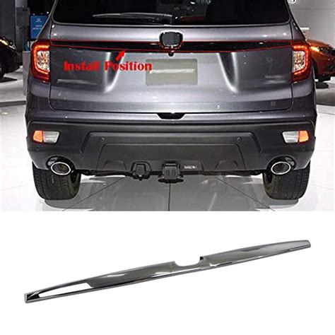 Rear Trunk Molding Chrome Trim Cover For Honda Passport 2019 2021 2022 2023 2024 Ebay