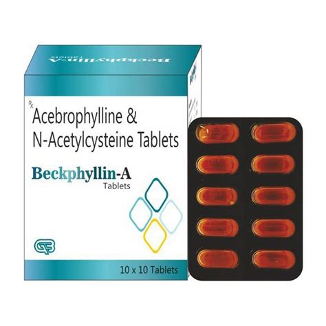 Acebrophylline N Acetylcysteine Tablets At Rs 145 Box Pharmaceutical