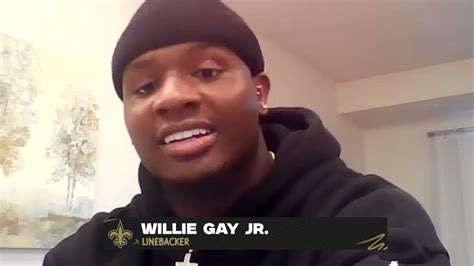 Saints Lb Willie Gay Jr S First Interview With New Orleans