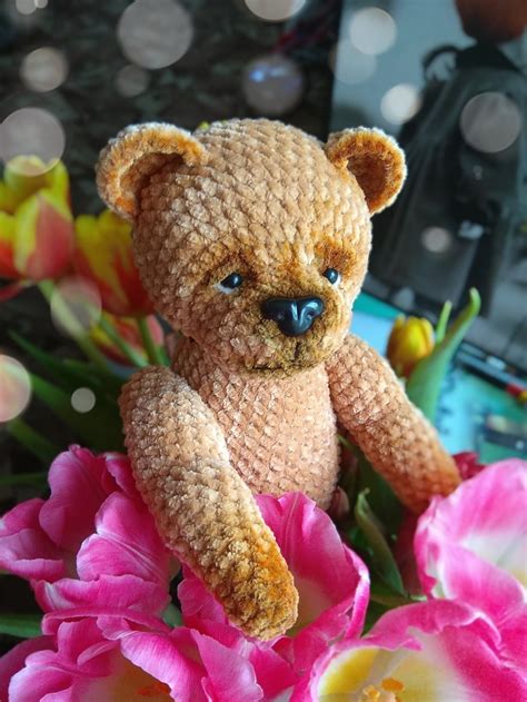 Crochet pattern Teddy bear, amigurumi teddy bear - DailyDoll Shop
