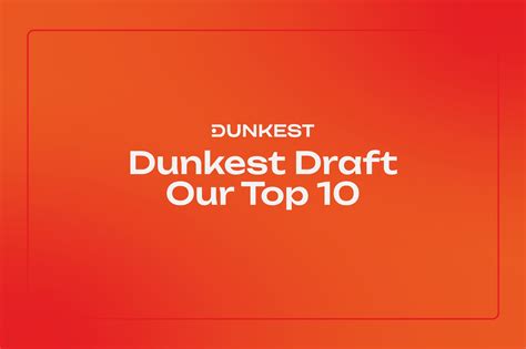 Dunkest NBA Fantasy, Our top 10 Draft Picks | Dunkest