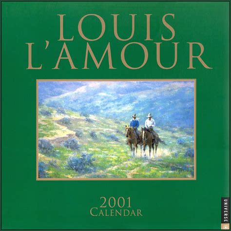 p Louis LAmour Cal2001 Front (картина) — Луис Ламур