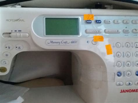 JANOME MEMORY CRAFT 6600 PROFESSIONAL hafciarka - 12559143601 ...