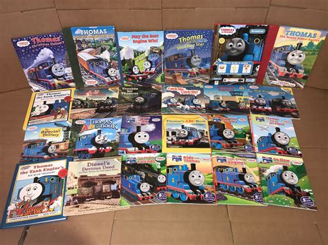 Random Lot Of 10 Thomas The Tank Engine And Friends Books Etsy