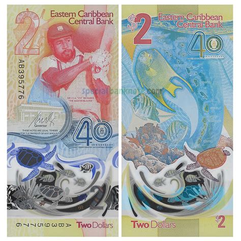 Eastern Caribbean States Dollars Th Anniversary Of The Ec Central