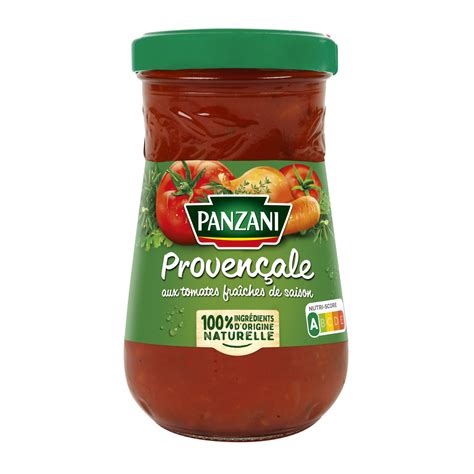 PANZANI Sauce aux tomates fraîches à la provençale en bocal 210g pas