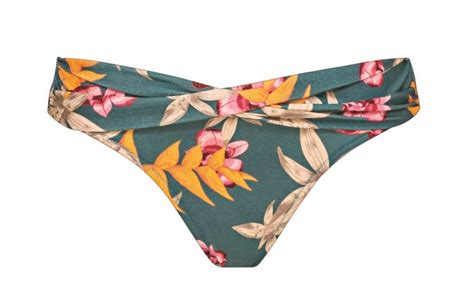 Close Up Of Watercult Hyper Vintage Bikini Set In Jungle Tropics