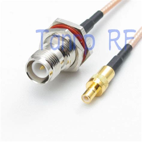 8in RP TNC Female Jack To SMB Male Plug RF Adapter Connector 20CM