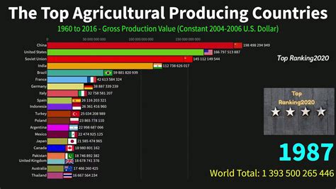 The Top Agricultural Producing Countries To Youtube