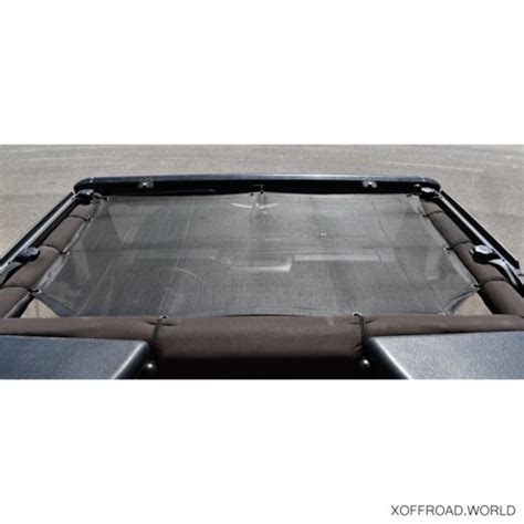 Sonnendach Bikini Schwarz Vorne Jeep Wrangler TJ XOST X Offroad