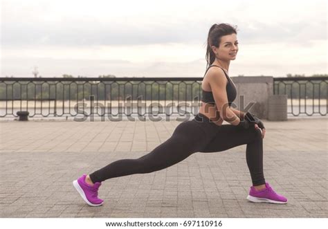 Brunette Slim Adult Sexy Fit Sporty Stock Photo Shutterstock