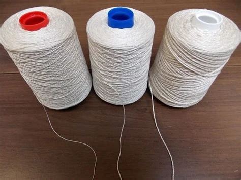 Plain White Cotton Thread At Rs 100 Kg In Sakti ID 20297434188