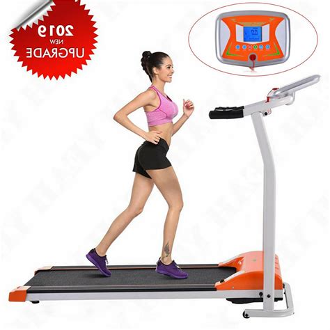 ANCHEER Folding Electric Treadmill Incline Running Equipment Fitness