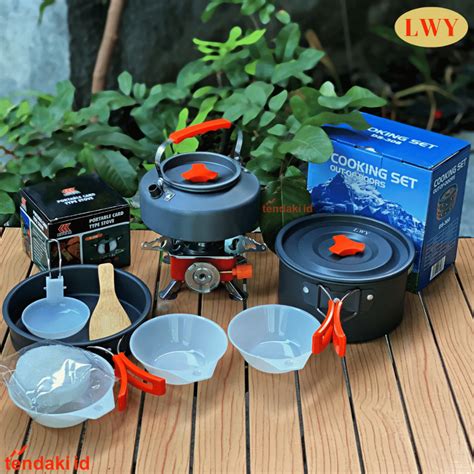 Jual Paket Alat Masak Cooking Set DS 311 Kompor WP Kompor Mawar