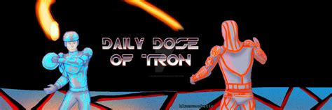 Tron Vs Sark Banner By Bluerosekatie On Deviantart