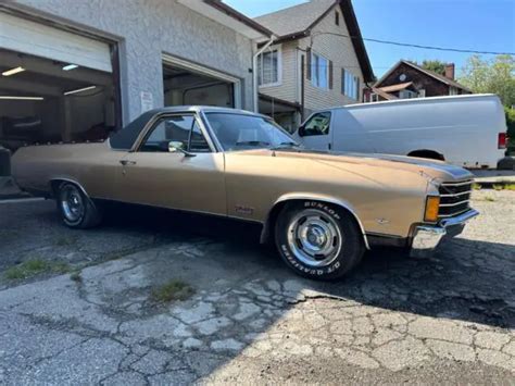 1972 Gmc Sprint Pickup Brown Rwd Automatic El Camino For Sale