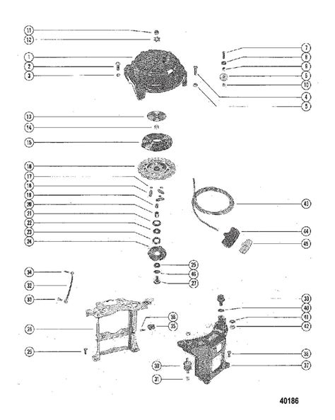 Breakdown of 20 HP Mercury Outboard Parts: A Comprehensive Diagram