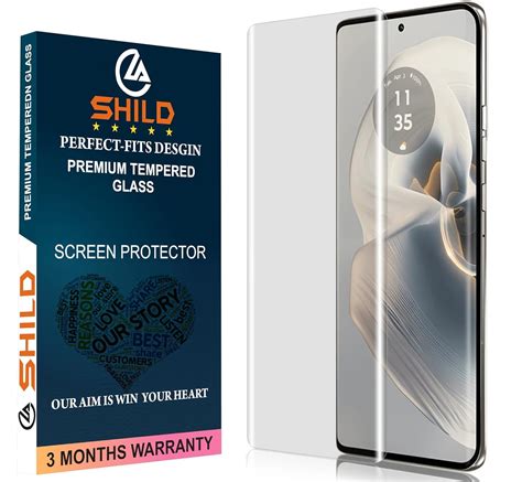 Shild® Pack 1 Curved Perfect Fits Design Tempered Glass Screen