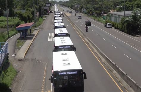 Transportistas De Managua Reciben Buses Para Mejorar El Servicio