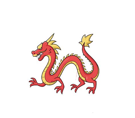 Chinese Dragon Drawing Step by Step | by Early Education | Medium