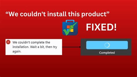 "We couldn't install this product" MS Store ERROR Fix Windows 11/10 ...